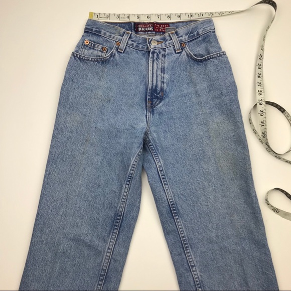 Vintage Old Navy High Waist wedgie fit Jeans Sz 24 - Picture 2 of 8